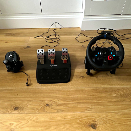 Logitech g29 racing wheel - wheel, with