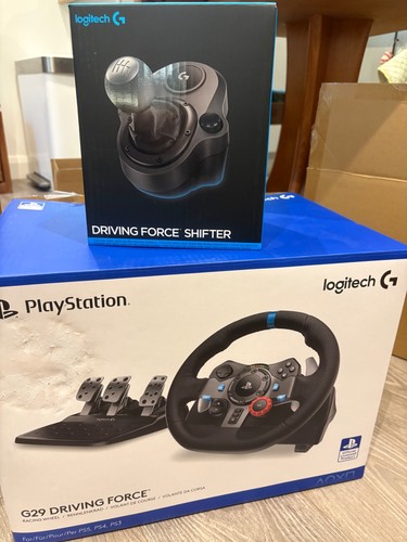 New logitech g29 steering - new,